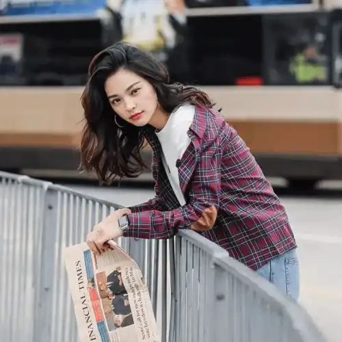 女生拍照,这样摆拍拍照pose超好看