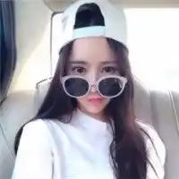 高冷戴墨镜女生头像微信头像图片大全