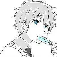 简笔动漫男头像冷酷版微信头像图片大全