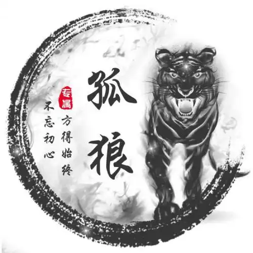 今天继续分享几个古风文字头像,龙凤虎姓氏微信头图片
