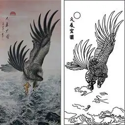 cdr大展宏图玄关背景墙