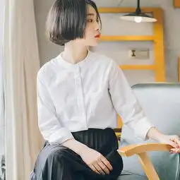 文艺女生必败的衬衫,怎么穿都清新怡人