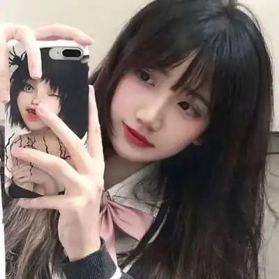 不像网图的女生真人头像