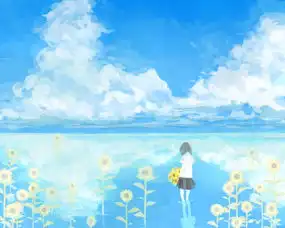 各种动漫风景,适用于ps封面封底