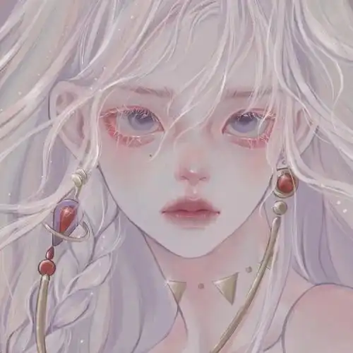 插画女头像系列