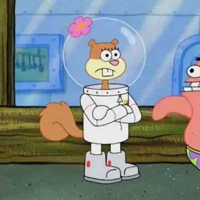 海绵宝宝闺蜜头像一对2张海绵宝宝头像女生版超萌