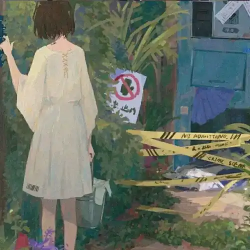 插画头像仙气小众高级手绘风头像