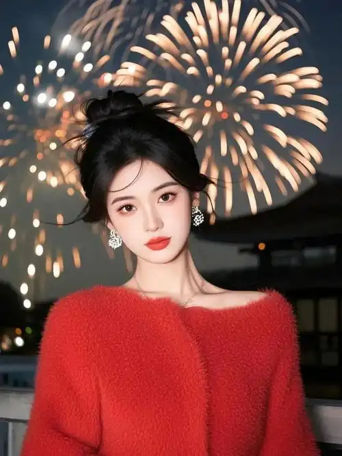 美女壁纸丨2025新年暴美暴富