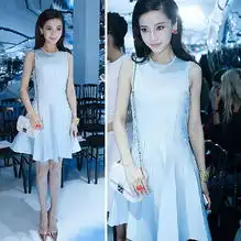 包邮2014女春夏新款雪纺连衣裙无袖背心裙韩版裙春夏款显瘦连衣裙