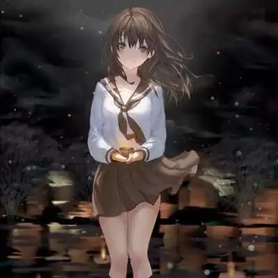 二次元少女头像真人珊璞