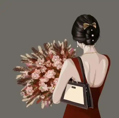 文艺小清新头像不露脸女生气质头像