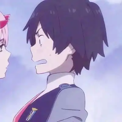 动漫情头一定要像奔向食堂一样情侣头像我要个性网