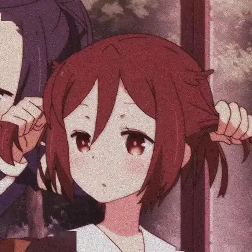 纯欲风动漫闺蜜头像