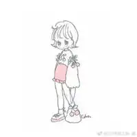 简笔画头像女生ins超红