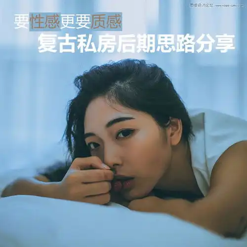 ps制作复古风格的私房照人像效果教程