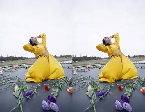 美女拿个狗尾巴草都好看,张馨予穿露脐装大秀长腿,氛围感太强