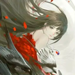 二次元黑暗头像女图文暗