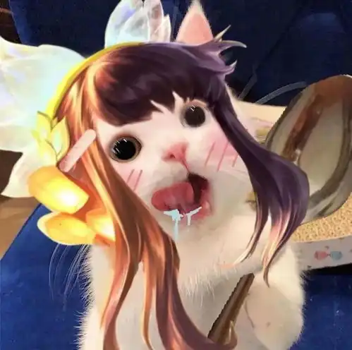 王者荣耀猫头第37期小乔猫咪女生头像,女孩子最喜欢干饭什么的啦