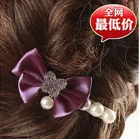 吊坠流行美发饰