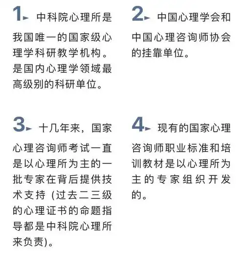 心理咨询师报考须知为什么选择中科院心理咨询师