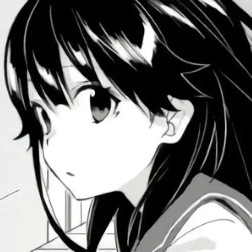 女生纯欲头像动漫