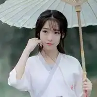 美女qq图片头像芙蓉并蒂