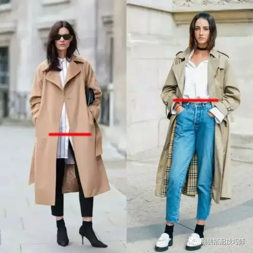 大衣矮个子女生大衣的穿搭技巧大衣这样搭配显高10cm