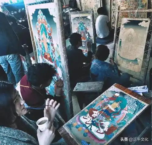 一人一生活曾芷仪活佛称她为汉地女唐卡画家第一人