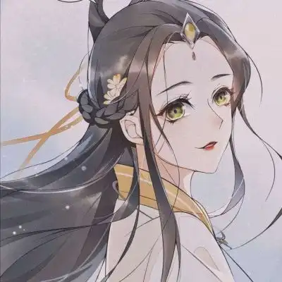 呆萌头像古风女生白蛇图