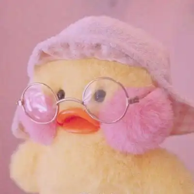 小黄鸭图片头像可爱最近很火的网红小黄鸭头像