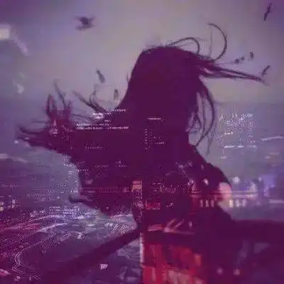 背影头像高清女生头像