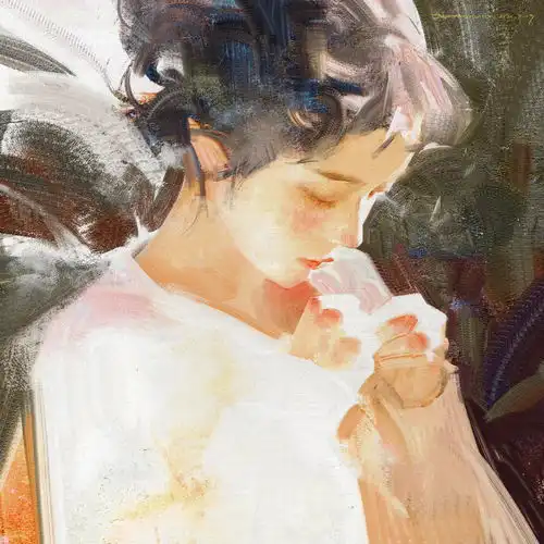 女生微信头像高级质感漫