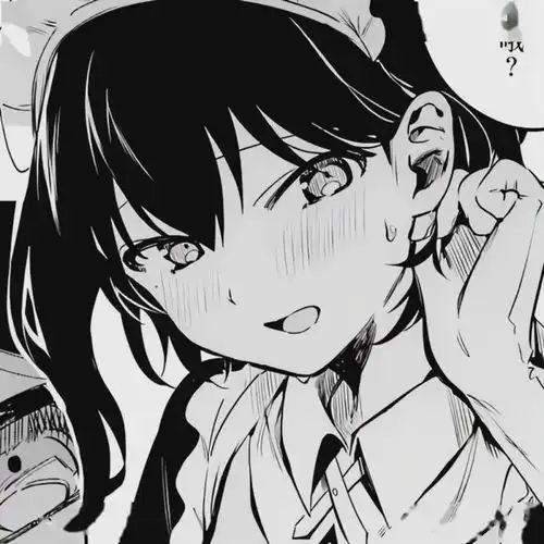 动漫头像丨黑白漫画头像