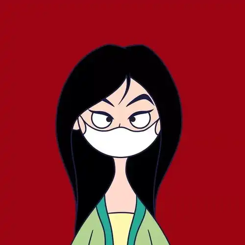 头像出门戴口罩,抵抗病毒,从我做起