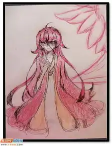 赛尔号手绘皮皮古风拟人