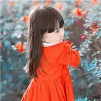 真人女生头像小孩