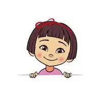 搞笑蘑菇头小女孩头像超萌版