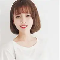 中短发女生头像小清新微信头像图片大全