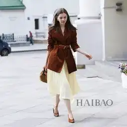 百褶裙的美,时髦的女人最懂
