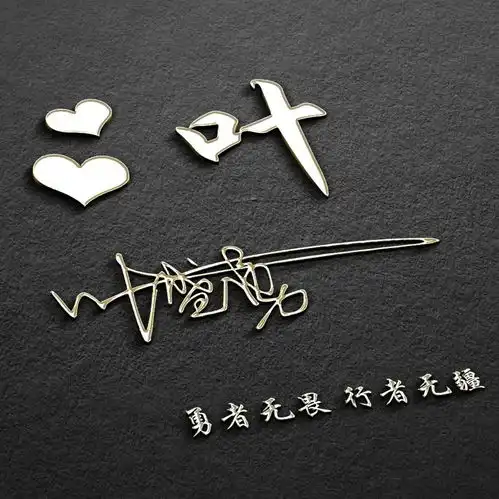 二十多款微信头像姓氏头像,3d特效签名头像,一定有你喜欢的