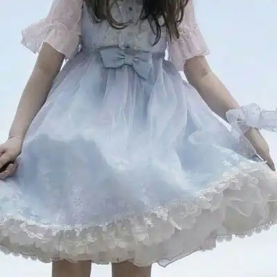 lo娘头像真人下半身lolita可爱软妹部位头像