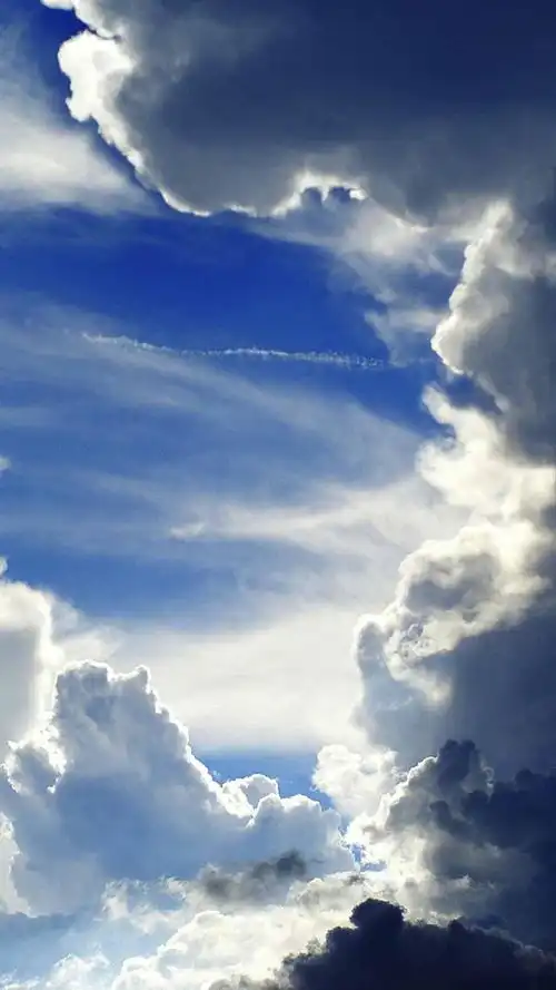 蓝天白云唯美壁纸