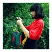 qq女学生头像背书包的背影