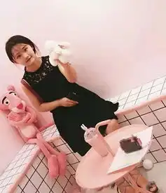 头像女生背景图粉红豹