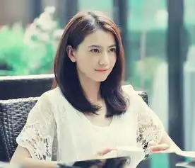 气质美女高圆圆中长发发型图片