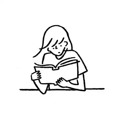 简笔画头像女生ins波妞