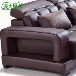 爱尚妮私真皮沙发欧式客厅头层牛皮皮艺左右转角沙发组合ns2号
