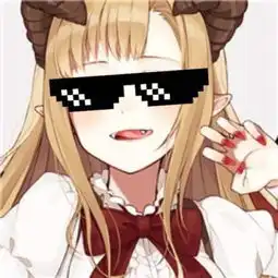 求这种戴着墨镜的动漫女生头像