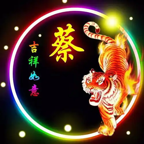 这样的蔡姓生肖头像,是你喜欢的吗