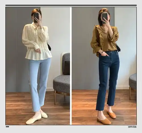 早秋如何穿好一条裤子用不同鞋子变换风格,轻松变身时髦精